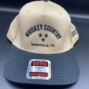 OTTO Whiskey Country Tan and Black Cap